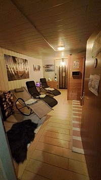 Finnische Sauna