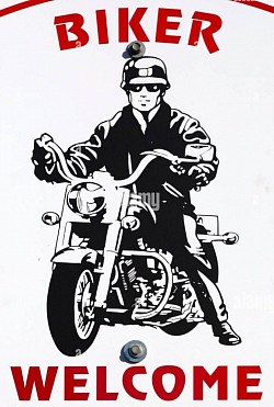 Motorradfahrer herzlich willkommen